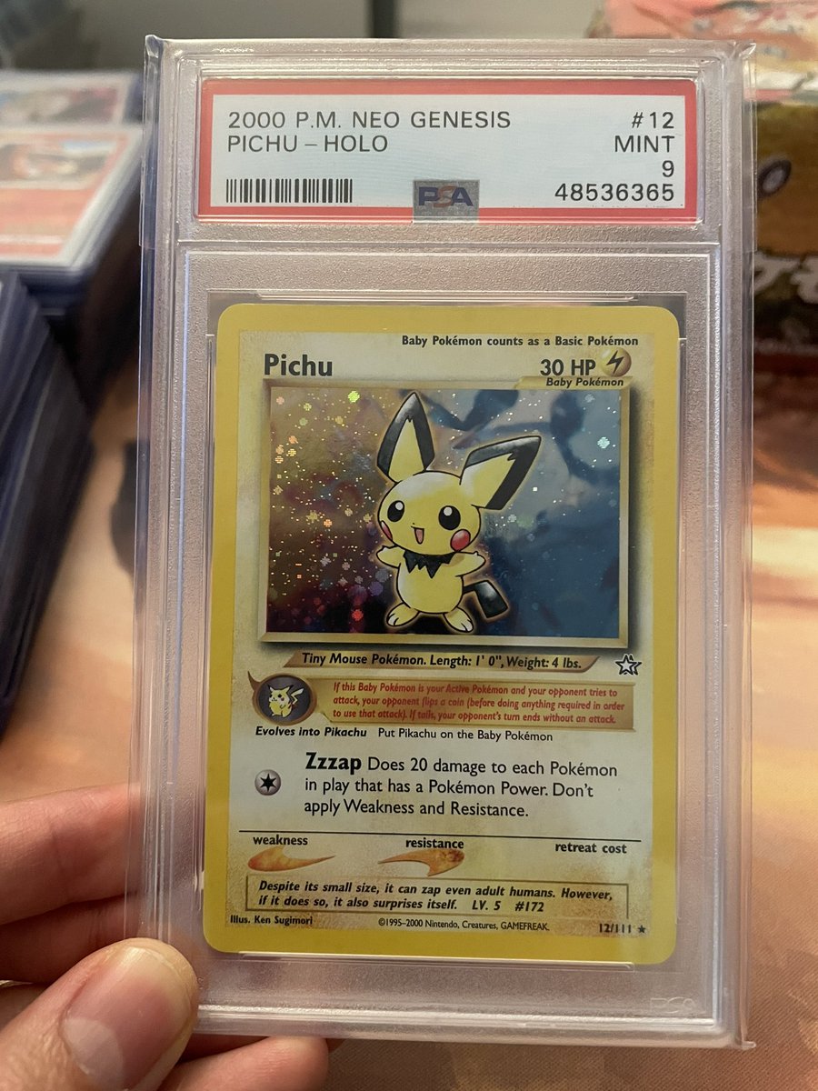 Holo Pichu Giveaway! How To Win: Follow / Like / Retweet / Tag 2 People who LOVE Pokémon! Make sure to do all the above to be entered for a chance to win! Winner Selected Friday August 20th! Shipping will be covered worldwide. Good Luck! 🤙