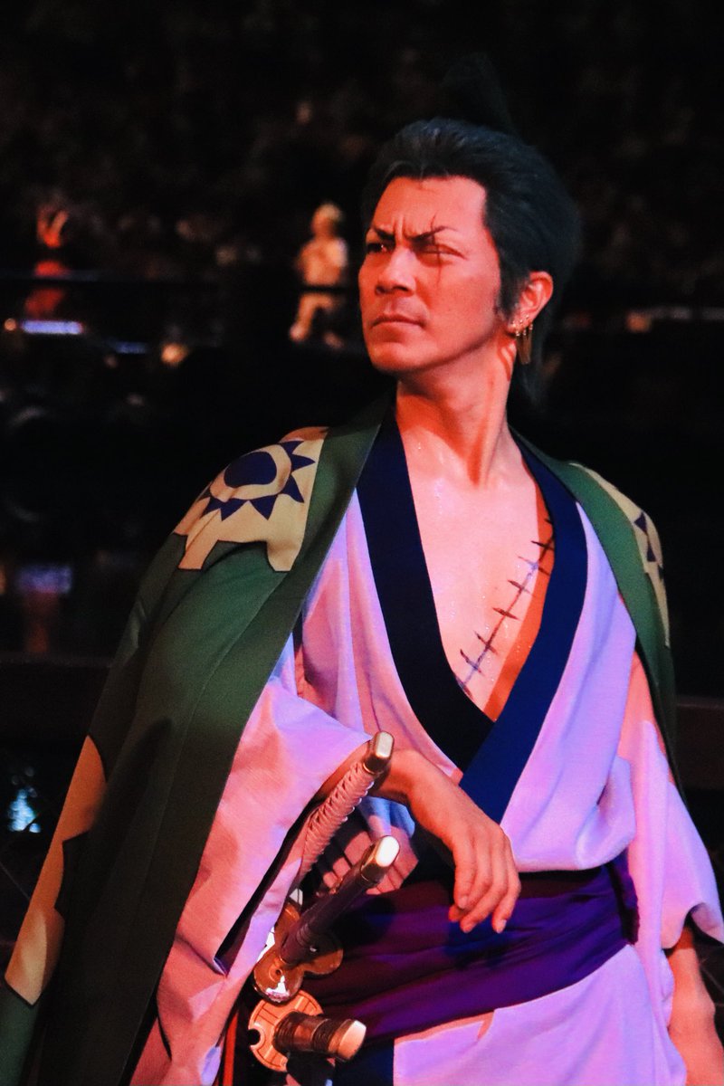 まかろん V Twitter Universal Studios Japan Usj One Piece プレミアサマー21 ワンピース プレミアショー 8 8 ゾロ Usj Photo Usjファン プレショ