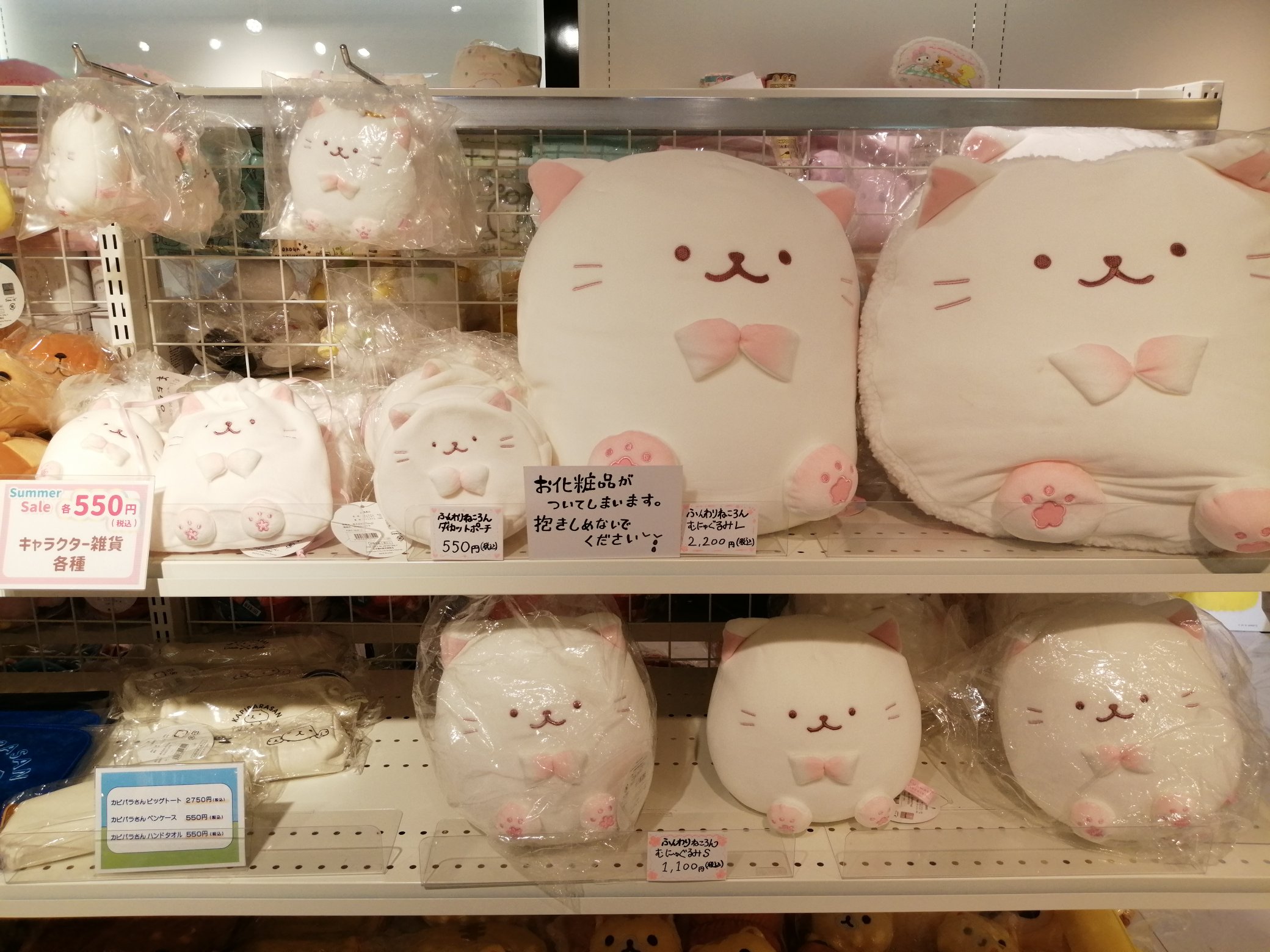 تويتر むにゅぐるみパティオ 名古屋パッセ店 على تويتر 商品情報 カピバラさん ふんわりねころん 関連商品が発売中です ふわふわ可愛いキャラクターに癒やされてみませんか 近鉄パッセ５階 むにゅぐるみパティオ にて皆様をお待ちして