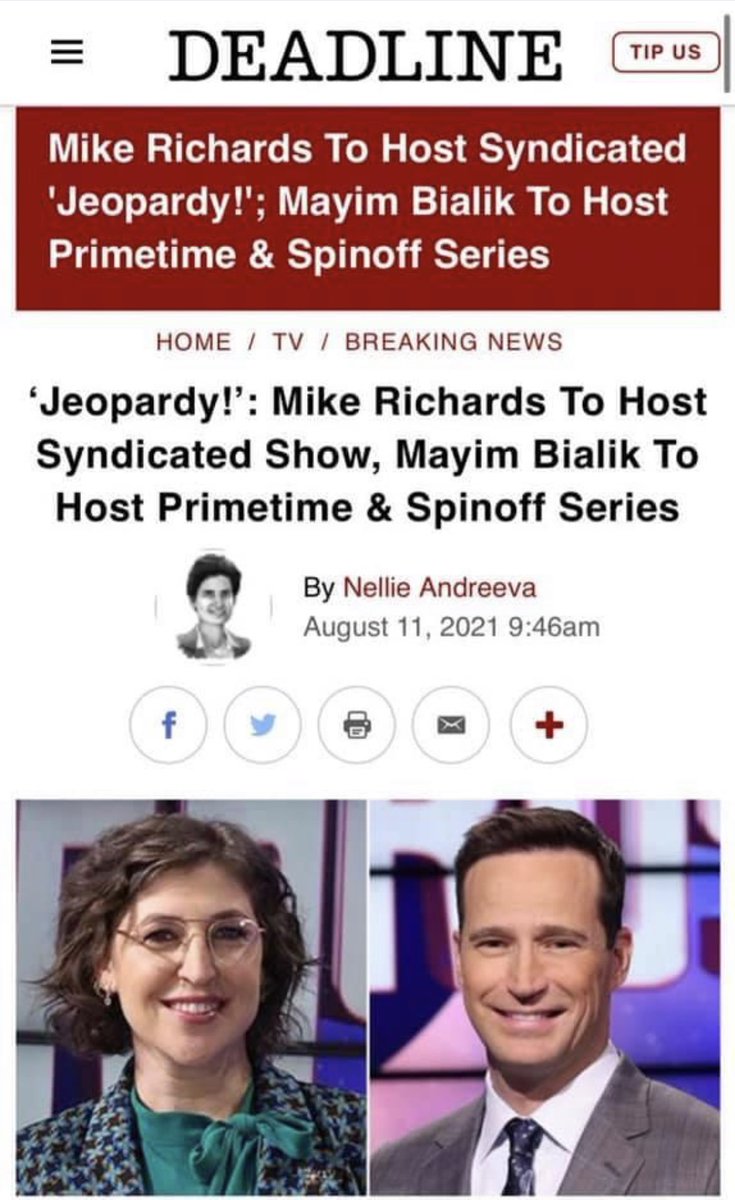 jenjajeh's tweet image. And to think we coulda had ⁦@levarburton⁩ #castingfail #jeopardy