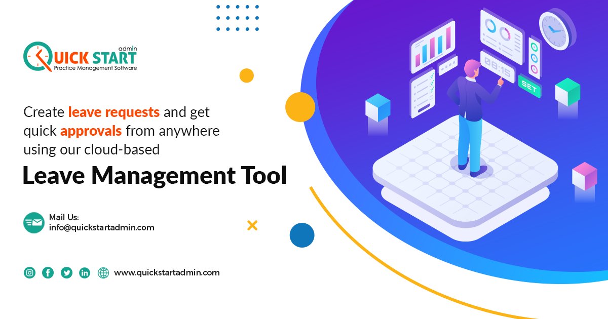 QuickStartAdmin's tweet image. Facing difficulties managing your employee’s? Switch to QuickstartAdmin Software and manage your employee time-off from our user-friendly dashboard.   
quickstartadmin.com/leave-manageme…
#Leave_Management_Software #Attendance_Management_System #QuickstartAdmin