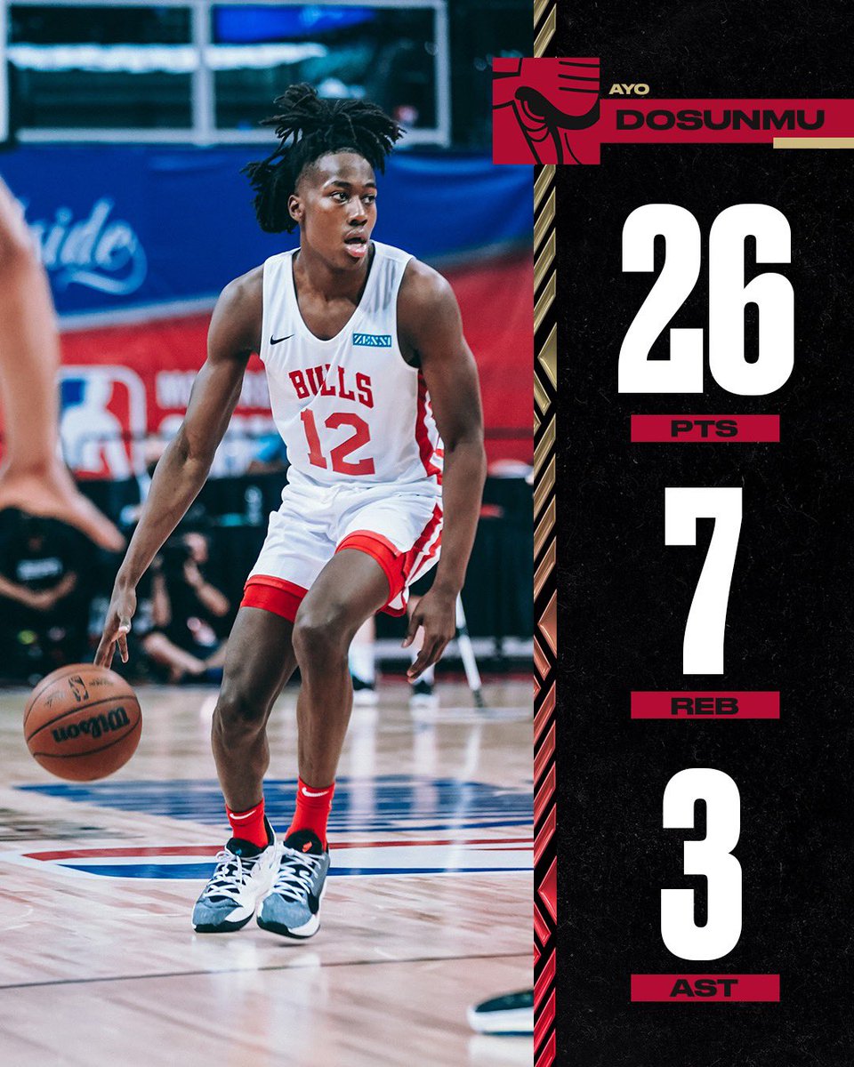 chicagobulls's tweet photo. Ayo was out here hoopin! @AyoDos_11 https://t.co/8x66Hj7xiz