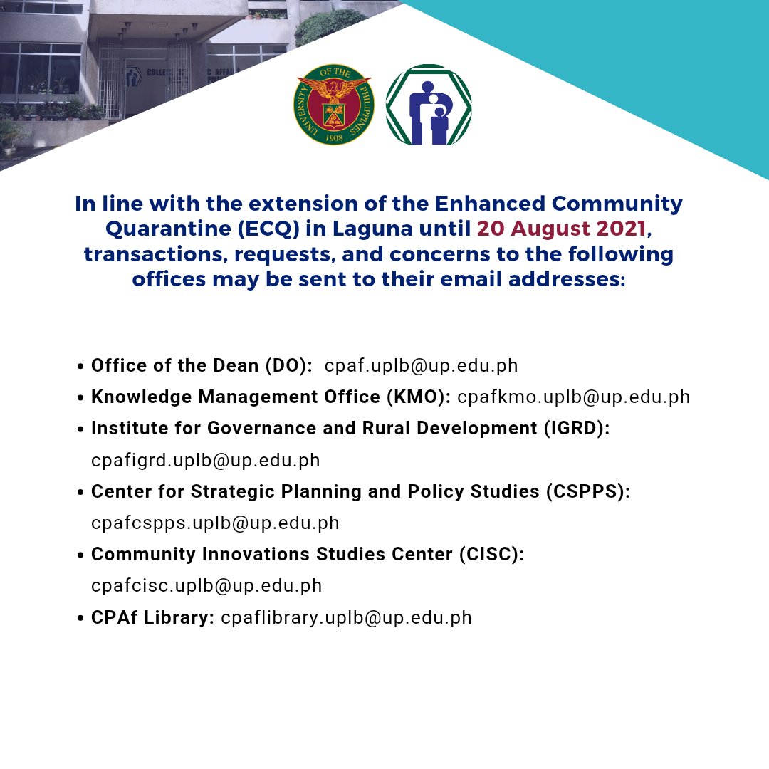 uplbcpaf's tweet image. #UPLB #StayHome #LambdaVariant