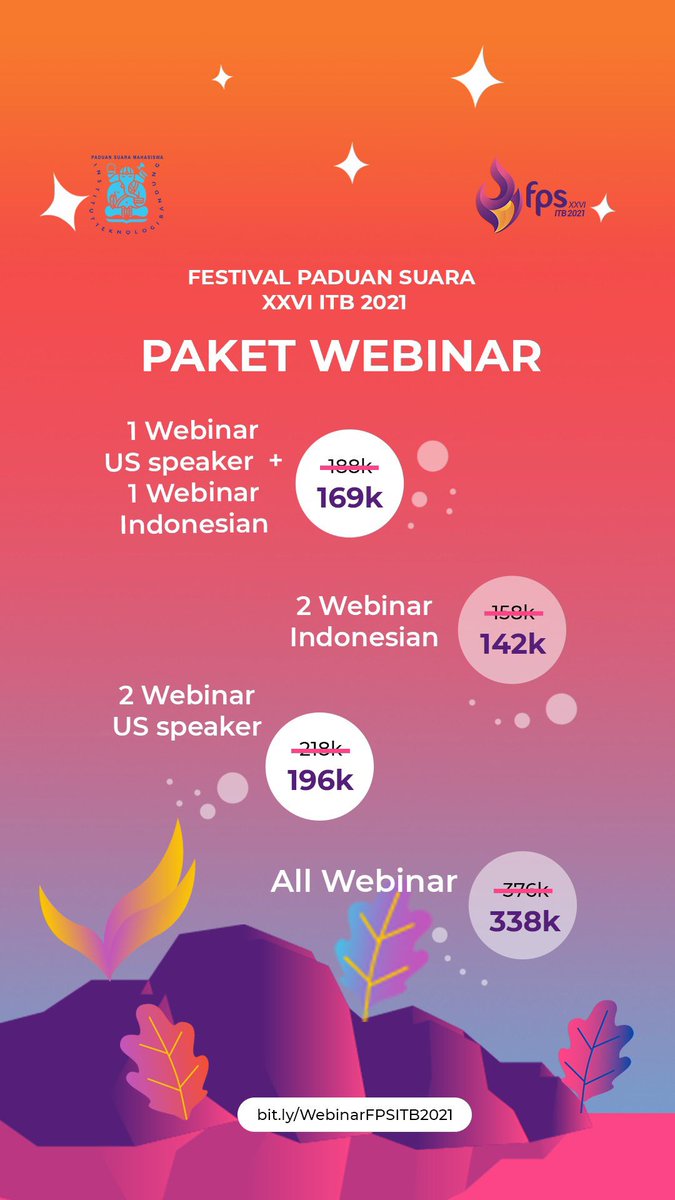 CHECK OUT OUR 

🤩PAKET WEBINAR🤩

🌟SPECIAL OFFER🌟

#SemarakBerharmoni
#UtuhDanSerasi
