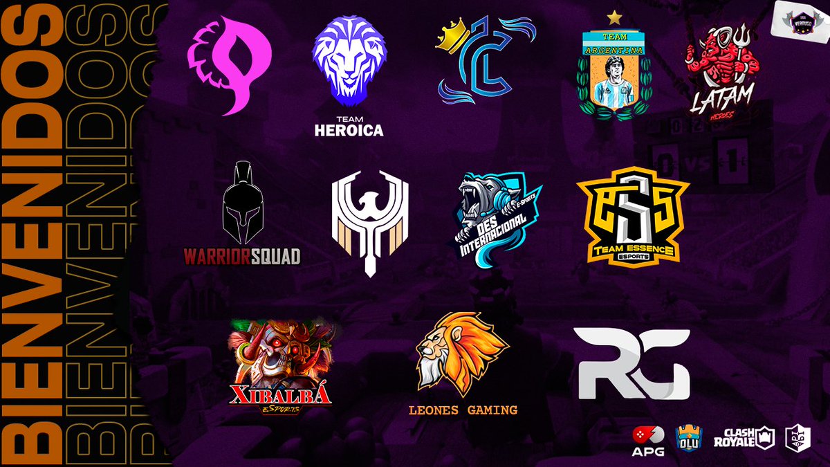 🔰Bienvenidos a los equipos que estarán participando en la División de BRONCE

Se vienen grandes enfrentamientos, quien será el CAMPEÓN 🏆💵 de la división. 
Suerte a todos los equipos!!
Toda la liga por @APGstats
