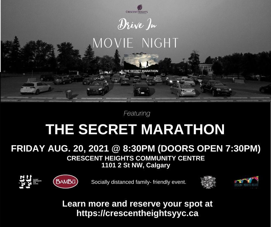 Things are looking bad in #Afghanistan. Help make a difference this Friday Aug. 20th @ this #DriveIn #fundraiser feat. <a href="/asecretmarathon/">The Secret Marathon</a> #doc. @CW4WAfghan &amp; the local filmmaker <a href="/Kate4Hope/">Kathryn McKenzie</a> will be there. 

Tickets available here: showpass.com/crescent-heigh…

#AfghanWomen #AfghanGirls