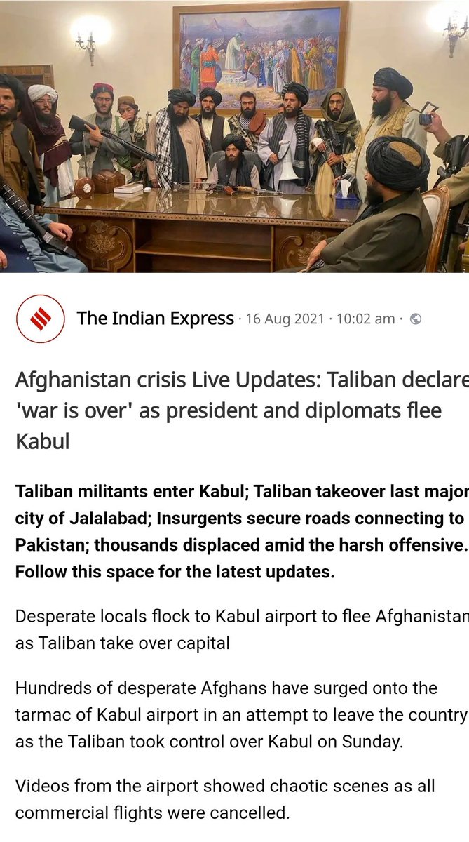 cskkanu's tweet photo. Picture 1 with Mask
Picture 2 without Mask after taking over the power.
Media is corrupt and dishonest.
Never believe on #MediaBuzz
#PaidMedia #mediapollutingus
@cnni @cnnbrk shame on you
@VP
@USAGov
@POTUS
@JoeBiden
#AfghanistanBurning
#Afghanishtan
#AfghanistanCrisis https://t.co/vTMPFkKLyq