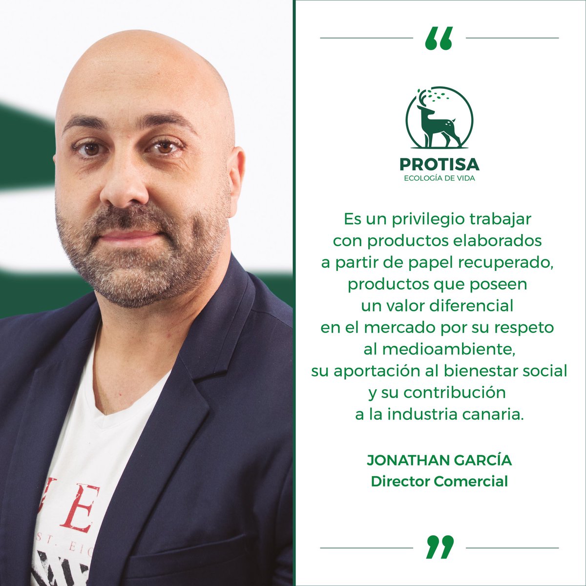 protisaeu's tweet photo. El objetivo de Protisa es dedicar el cien por cien de nuestra planta de producción a productos respetuosos con el Medioambiente. #medioambiente #Reciclaje #sostenibilidad #economiacircular #elaboradoencanarias #elaboradoaqui @elaboradoaqui @AsincaCanarias https://t.co/v2pjdFSBDm