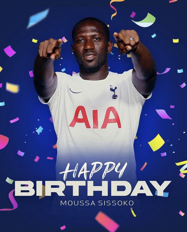 Happy 32nd Birthday to Moussa Sissoko  