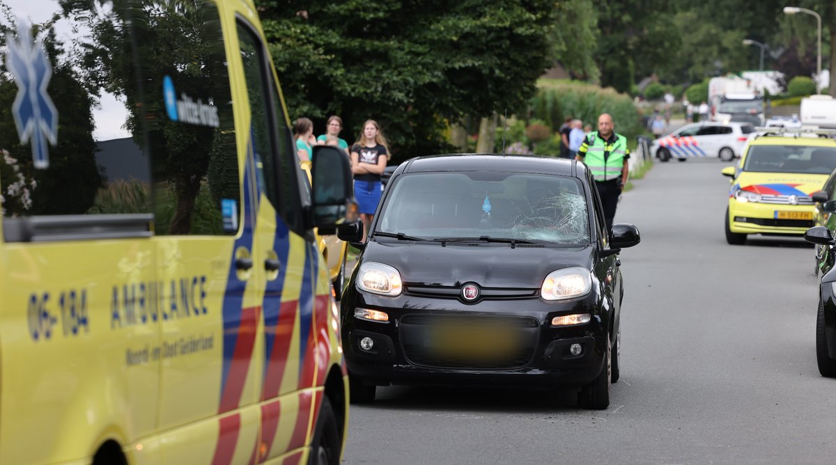 Melding aanrijding Kerkpad Elspeet
