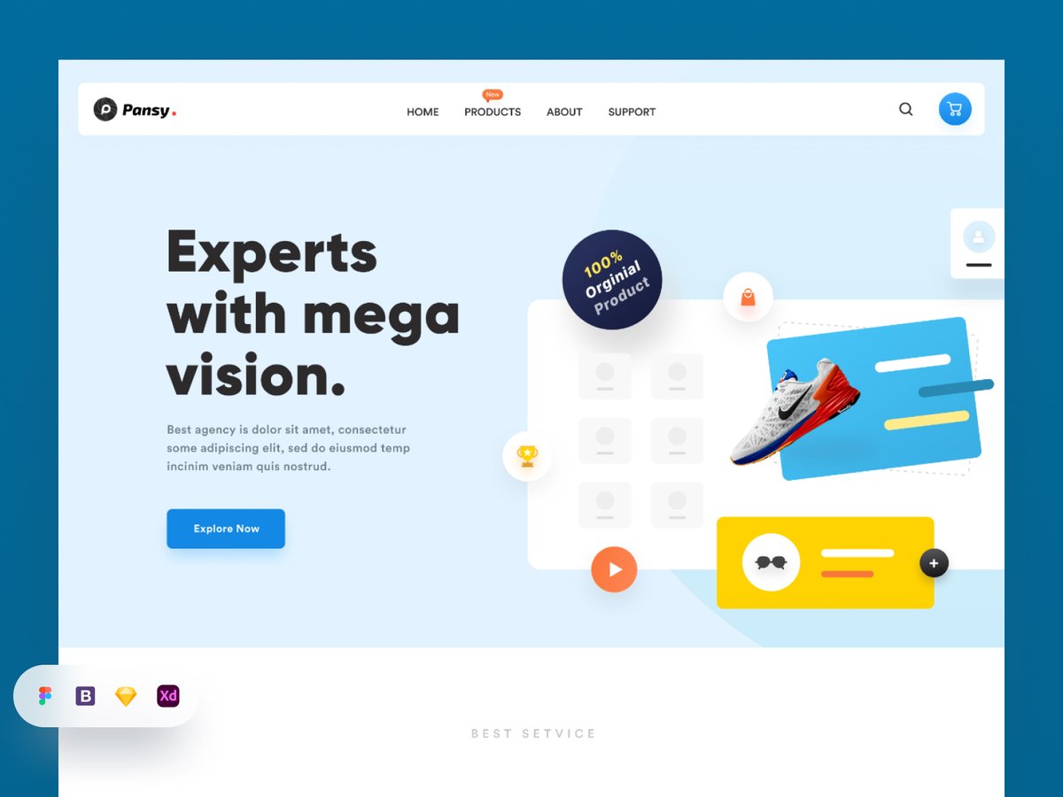 helloabutaher's tweet photo. Hello Everyone
Here we come with another design.
Hero Section designs❤️

Your feedback will be appreciated❤️.

Find it on here 👇
https://t.co/uJvElKjgcG

#uiux #ui #uxdesgin #uidesign #weblandingpage #sectiondesign #herosection #pagedesign #uihut https://t.co/Wixwdyn2R2