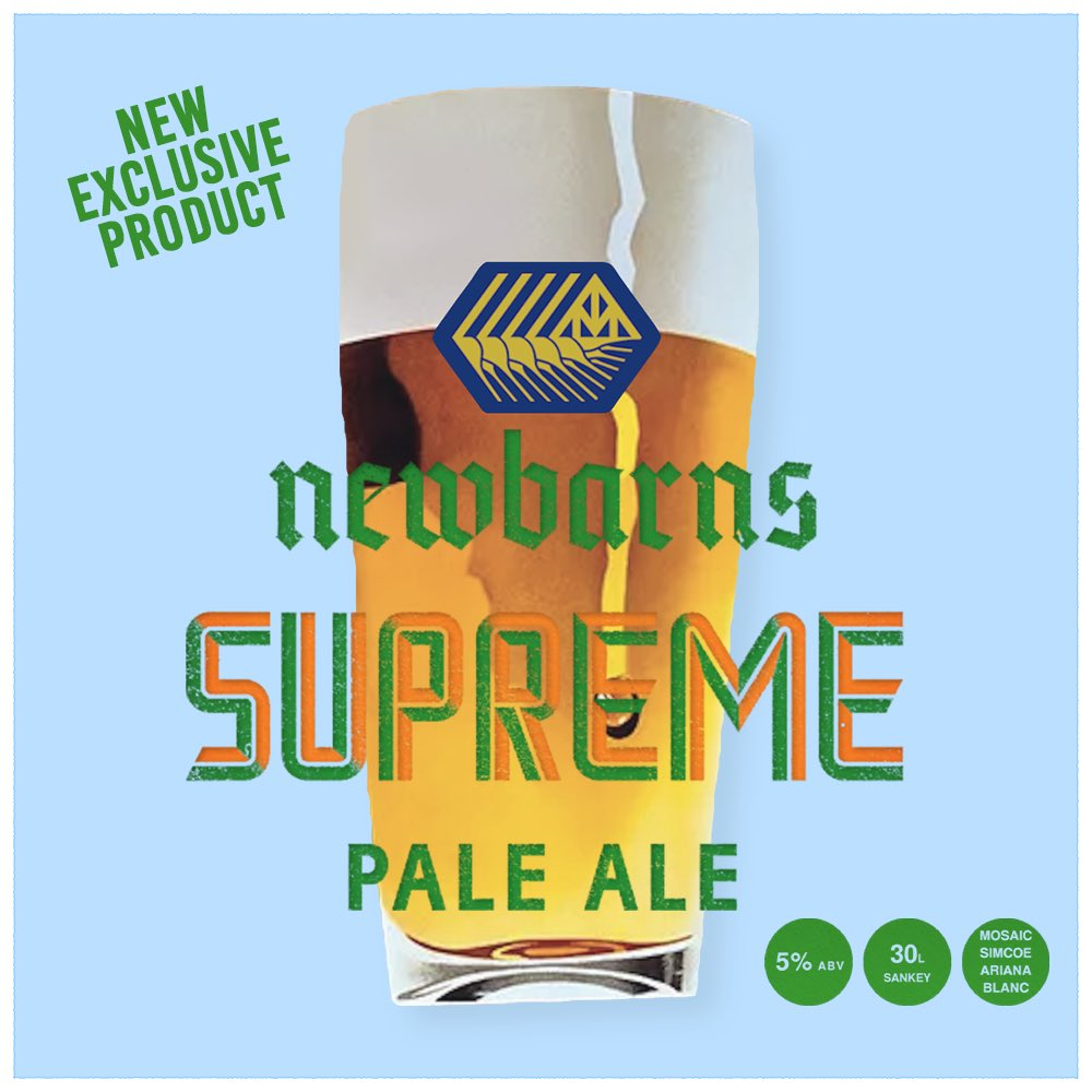 Cave Direct (@cavedirect) on Twitter photo We’re delighted to announce that we are partnering with <a href="/NewbarnsBrewery/">Newbarns Brewery</a> to bring a new beer to the Cave Direct portfolio.
Supreme is a new Pale Ale from Newbarns launching in August, and will be available exclusively through Cave Direct. We’re delighted to announce that we are partnering with <a href="/NewbarnsBrewery/">Newbarns Brewery</a> to bring a new beer to the Cave Direct portfolio.
Supreme is a new Pale Ale from Newbarns launching in August, and will be available exclusively through Cave Direct.