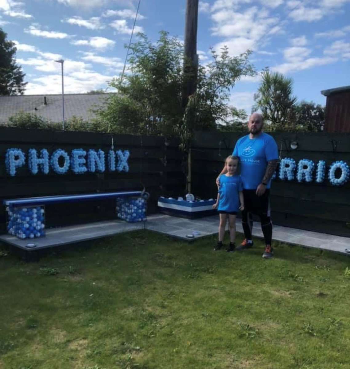 ClaireHouse's tweet image. Maddison, age six, took part in the Claire Bear 3K this Summer, raising over £700 in memory of her little brother Phoenix.
Maddison decided that she wanted to take part to “raise money for the ladies that looked after Phoenix when he was sleeping.”
Well done Maddison!