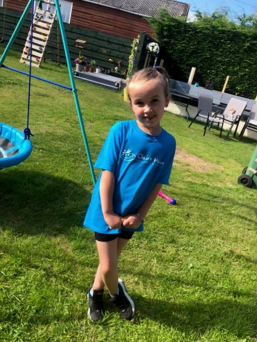 ClaireHouse's tweet image. Maddison, age six, took part in the Claire Bear 3K this Summer, raising over £700 in memory of her little brother Phoenix.
Maddison decided that she wanted to take part to “raise money for the ladies that looked after Phoenix when he was sleeping.”
Well done Maddison!