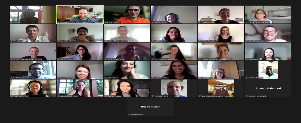 OneHealthUniBe's tweet photo. A virtual success-One Health PhD/Postdoc Summer School "Environmental pollution: from soils to human health". Thanks to all the participants, guest speakers &amp; OH`s Adrien, Aurea, Moritz &amp; Zoe https://t.co/kETVhl4Y1h