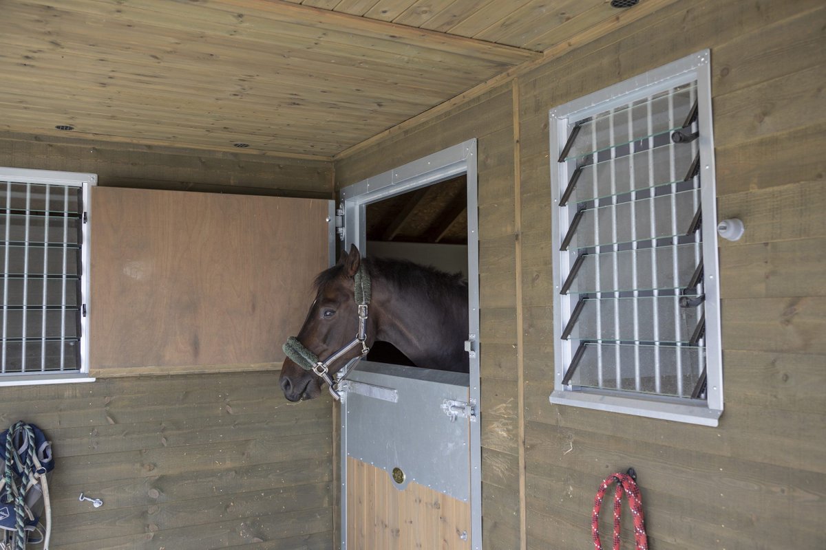 Effective ventilation is essential in your Timber Stable for the health &amp; wellbeing of your horses and Stable Windows are an essential solution for this. 

Here are five quick checks Scotts suggest to look out for on your yard.

buff.ly/3jmHUsw