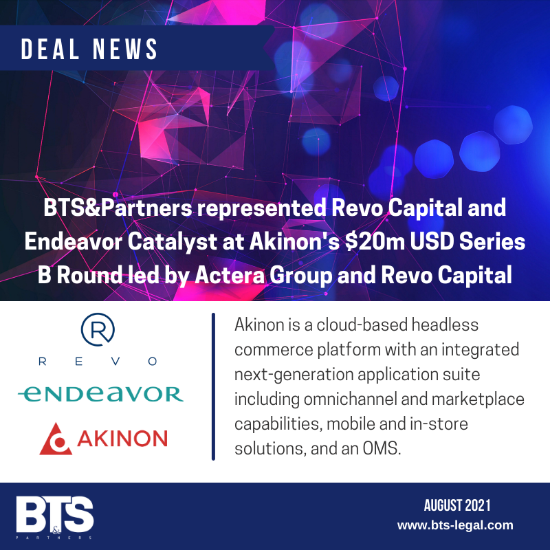 We're excited to share that we recently represented <a href="/revovc/">Revo Capital</a>  and <a href="/endeavor_turkey/">Endeavor Türkiye</a> at <a href="/AkinonCulture/">Akinon Culture</a> $20m USD Series B Round led by Actera Group and Revo Capital.

#venturecapital #investment