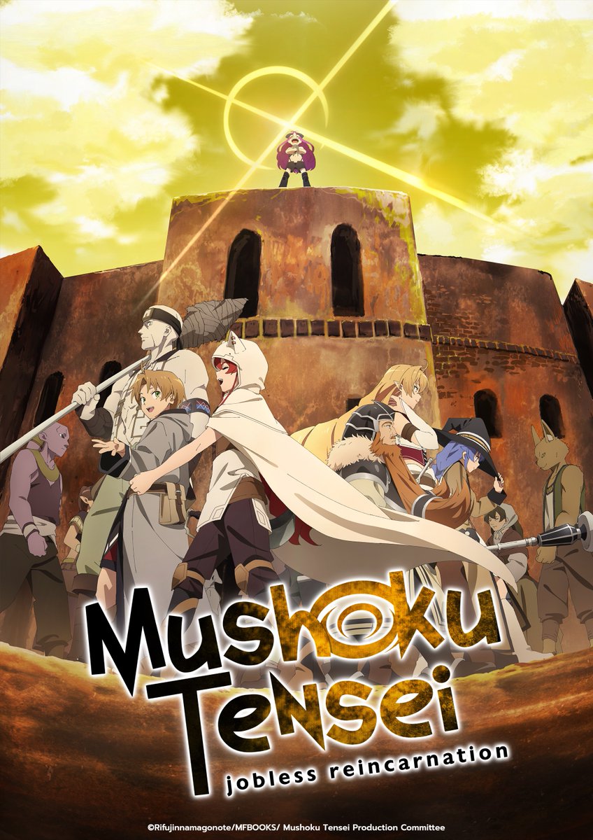 Funimation's tweet photo. We can officially start counting down the days! 🙌

Mushoku Tensei: Jobless Reincarnation Cour 2 premieres October 3!

Find out more 👉 https://t.co/A8lgzmhqzP https://t.co/LzaSHBSPEP