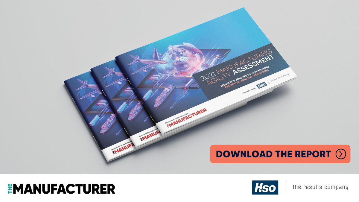 TheManufacturer's tweet photo. #Manufacturing decision makers are looking to achieve broadly similar business goals over the coming 12 to 24 months.
Discover what they are in @TheManufacturer & @HSO_Tweets #ManufacturingAgility Assessment 2021
Get your copy π https://t.co/S1HUVwVbFL https://t.co/kKFvTUxK2b