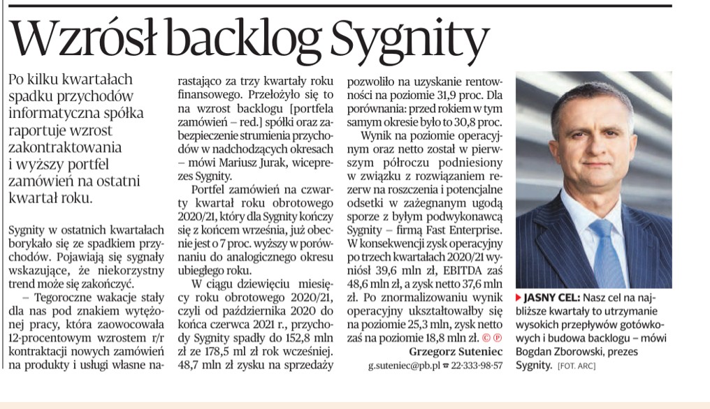 Sygnity S.A. tweet media