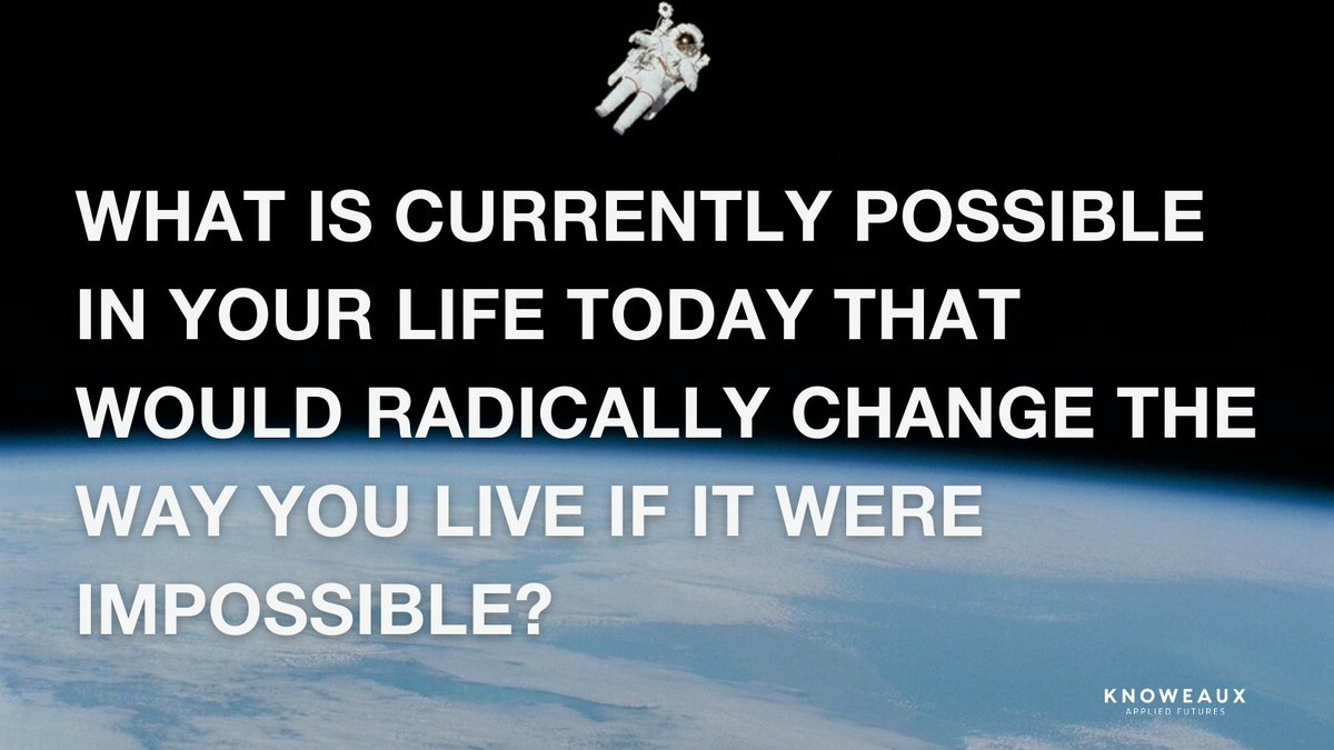 Life is a heap of revolutions, metamorphosis, and the unexpected. 

Have you ever thought of all the patterns changes you went through in your life? 

#futuremodeling #timetravel #futureliteracy #knoweaux #futurethinking #mondaythoughts #paradigmshift