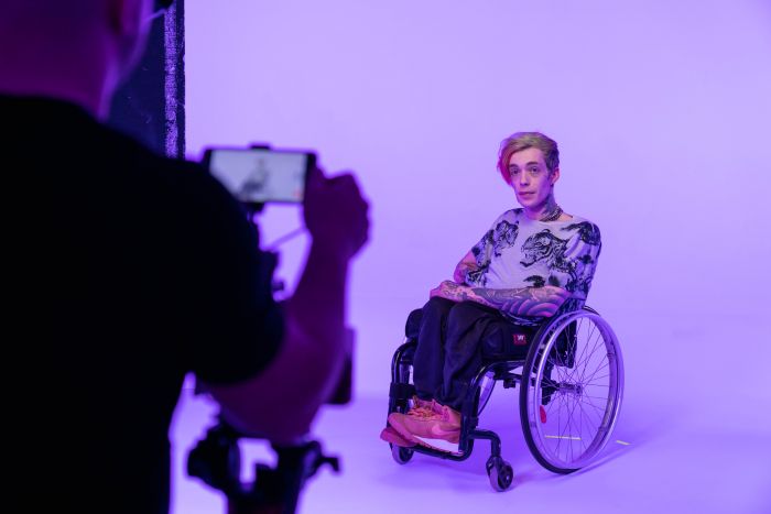EnableMagazine's tweet photo. Research by @LeonardCheshire has shown that language is a barrier in the connection between disabled and non-disabled people. In the latest issue of #Enable we caught up with rapper Kray-Z Legz about the #LanguageOfDisability campaign 🗣️ https://t.co/sZWoR5W1Ut https://t.co/wO7dilKSAc