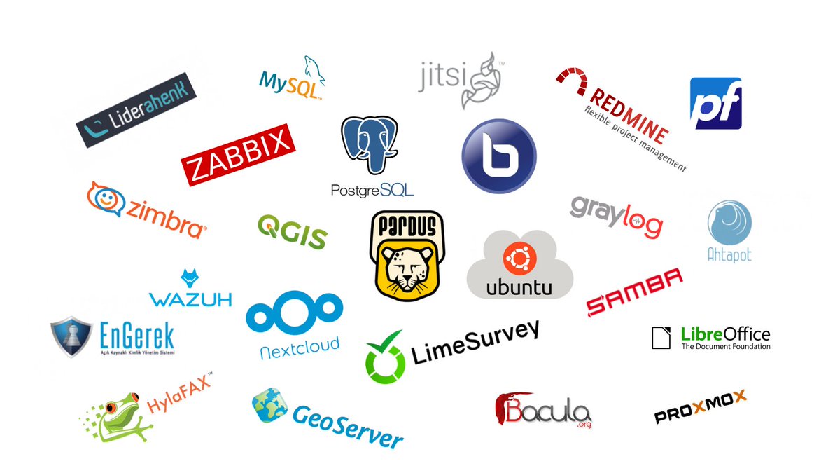 KernelionCom's tweet image. #Kernelion açık kaynak çözümler sunar...
#Zabbix #Pardus #NextCloud #LimeServey #Ubuntu #PostgreSql #BigBlueButton #Mysql #Jitsi #Proxmox #Pfsense #Redmine #Zimbra #LiderAhenk #Engerek #Ahtapot #Wazuh #GrayLog #HylaFax #LibreOffice #GeoServer #Bacula