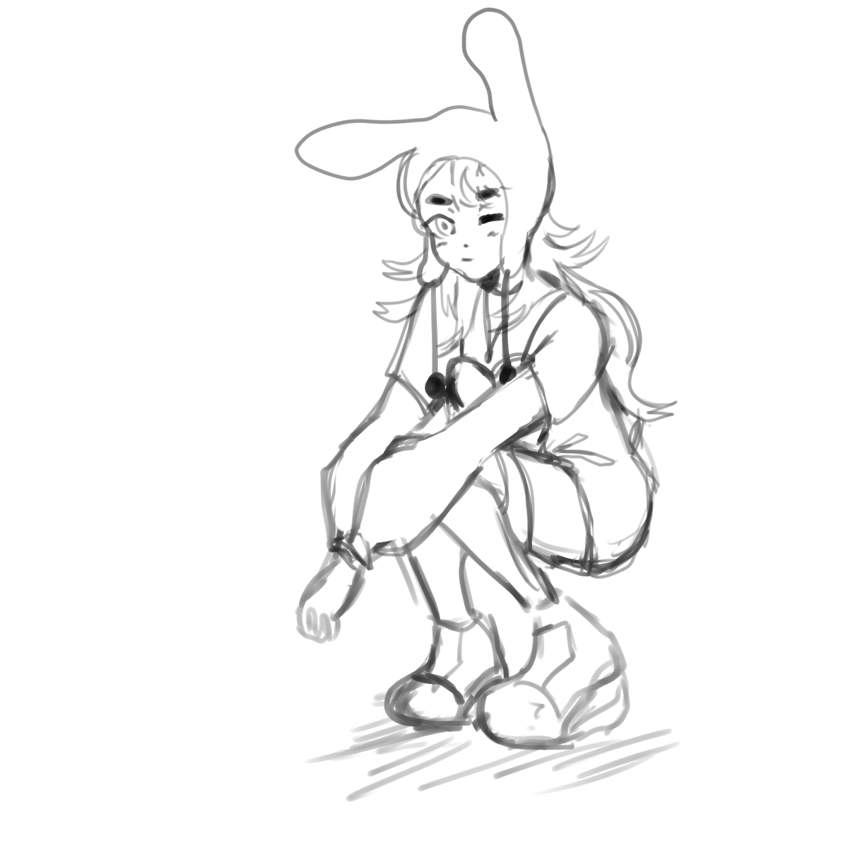 annithtran's tweet photo. bunny girl wip https://t.co/r1zF7TGiv9