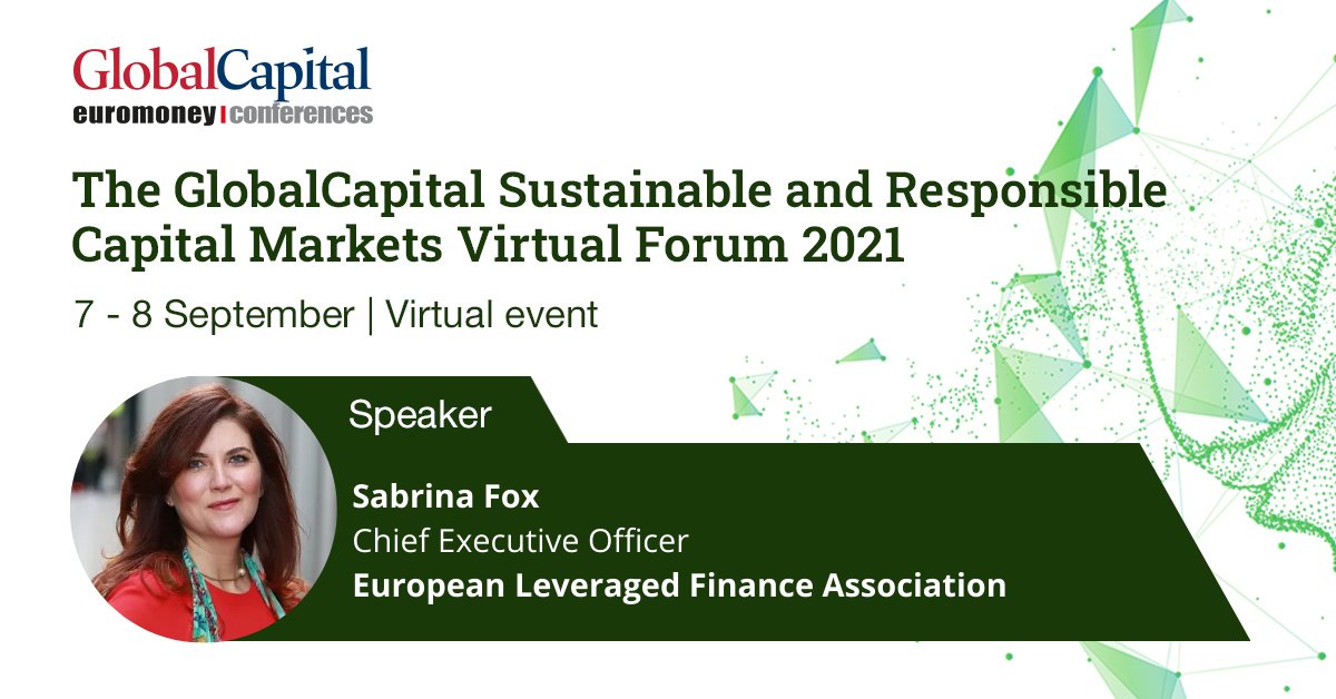 We are delighted to be joined by Sabrina Fox, Chief Executive Officer at <a href="/Elfainvestors/">European Leveraged Finance Association</a>, who is taking part in #SRIVirtual this September 7-8 2021.

Click the link below to find out more.

events.euromoney.com/event/3ad61970…