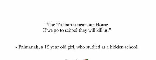 Horrific! Yesterday we celebrated Independence Day. Meanwhile in another country what little independence they had was taken away. #AfghanistanBurning #AfghanWomen