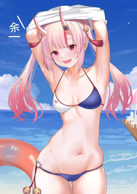 「余も泳ぐぞ!!」
 #百鬼絵巻 