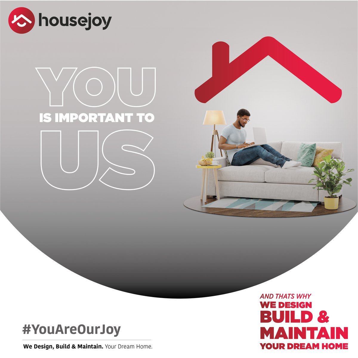 Your #dream is our priority and your #dreamhome is most important to us. 
#YouAreOurJoy.
.
.
#construction #design #planning #constructiontechnology #techbasedconstruction #homeconstruction #househomes   #DreamHome #HousejoyApp #Housejoy #HousejoyIndia  #ConstructionServices