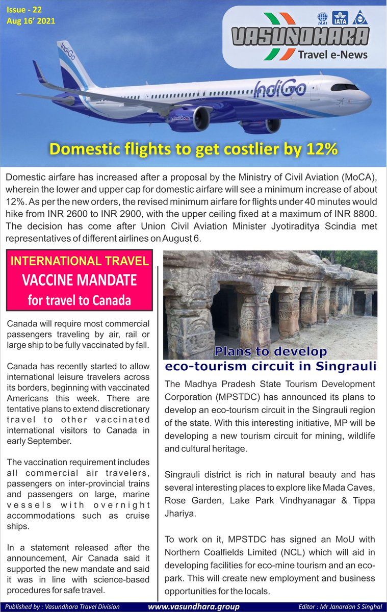 #covidguidelines #travelnews #domestictravel #domesticflight #airtravel #canada #flightstocanada #traveltoCanada #mptourism #madhyapradeshtourism #singrauli #ecotourism