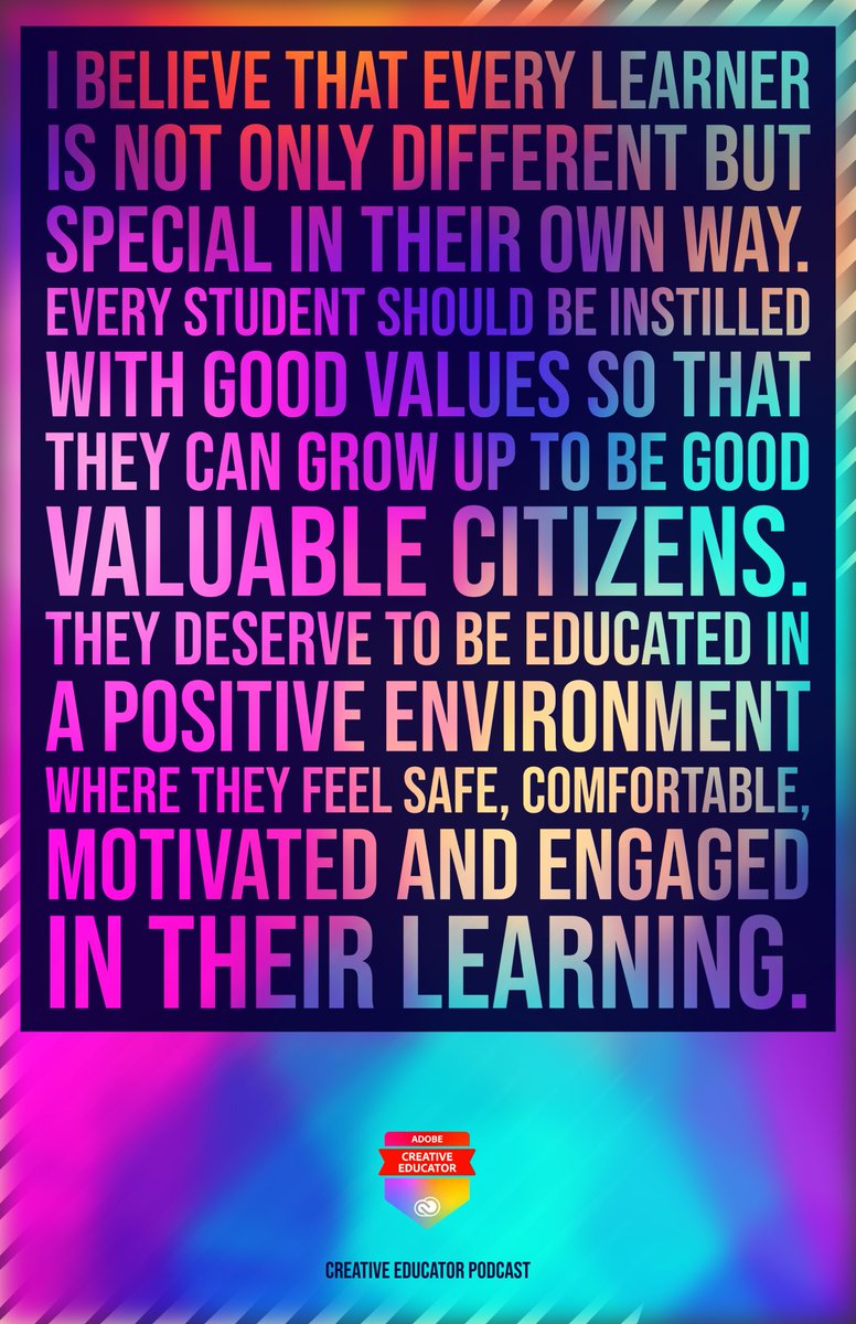 Ⓖⓤⓡⓓⓔⓔⓟ Ⓢⓘⓝⓖⓗ (@gurdeep_saffron) on Twitter photo ✨Change the world by being yourself..
<a href="/AdobeForEdu/">Adobe For Education</a> #AdobeEduCreative 🎉♥️
#BackToSchool Poster Challenege with <a href="/AdobeSpark/">Adobe Spark – now Adobe Creative Cloud Express</a>
🔗 spark.adobe.com/post/jRrBbQnKL…
<a href="/RebeccaLouHare/">Rebecca Hare</a> <a href="/garima_babbar/">Garima Babbar</a> <a href="/MsClaraGalan/">Clara Galán</a> <a href="/TanyaAvrith/">Tanya Avrith ❤️ 💜 #AdobeEduCreative</a> <a href="/ClaudioZavalaJr/">૮ℓαµ∂เσ ƶαѵαℓα ʝ૨.</a> <a href="/benforta/">Ben Forta🎗️</a> <a href="/Malasharma/">Mala Sharma</a> ✨Change the world by being yourself..
<a href="/AdobeForEdu/">Adobe For Education</a> #AdobeEduCreative 🎉♥️
#BackToSchool Poster Challenege with <a href="/AdobeSpark/">Adobe Spark – now Adobe Creative Cloud Express</a>
🔗 spark.adobe.com/post/jRrBbQnKL…
<a href="/RebeccaLouHare/">Rebecca Hare</a> <a href="/garima_babbar/">Garima Babbar</a> <a href="/MsClaraGalan/">Clara Galán</a> <a href="/TanyaAvrith/">Tanya Avrith ❤️ 💜 #AdobeEduCreative</a> <a href="/ClaudioZavalaJr/">૮ℓαµ∂เσ ƶαѵαℓα ʝ૨.</a> <a href="/benforta/">Ben Forta🎗️</a> <a href="/Malasharma/">Mala Sharma</a>