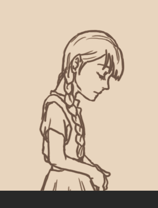 Messron Et Cross こんな感じになりましたとさ イラスト 少女 横顔 T Co 2i52hcmxsc Twitter