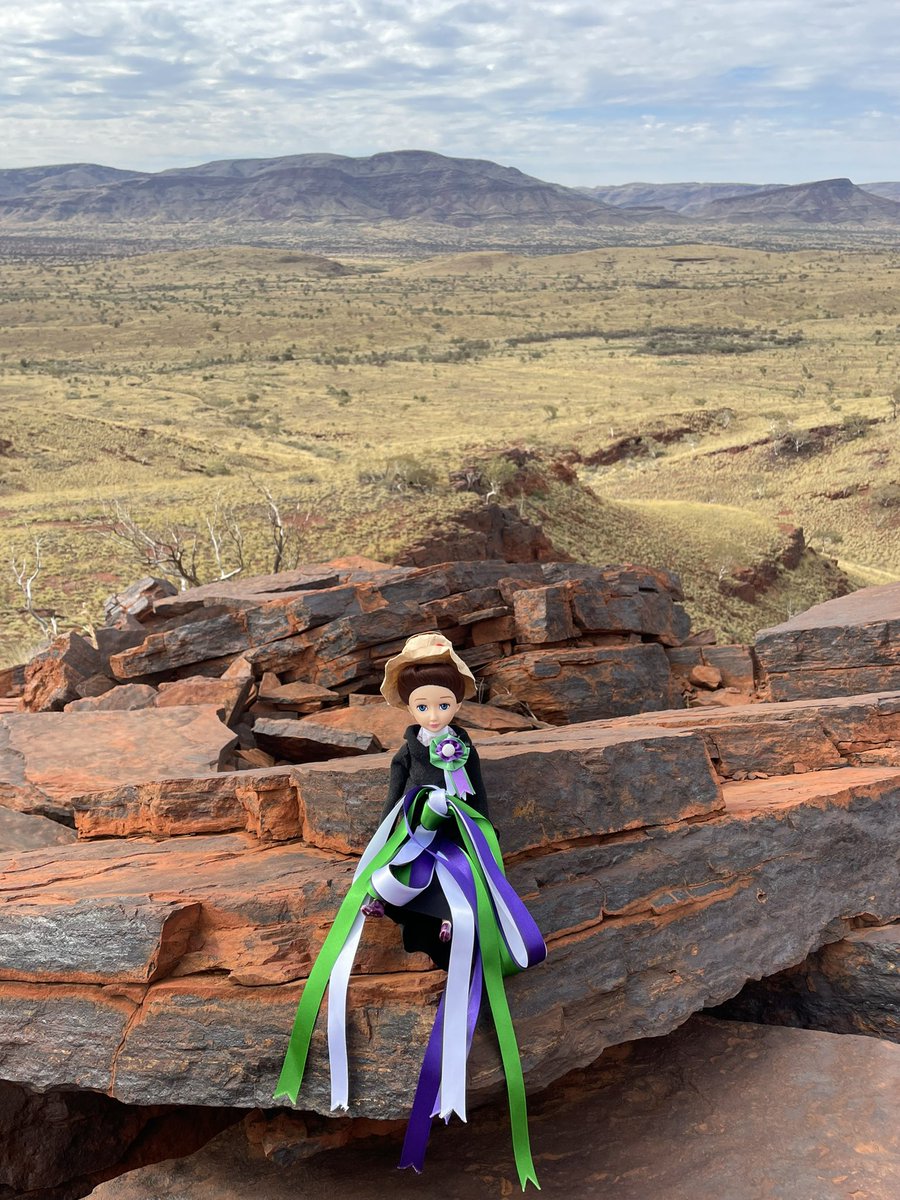 Vida, on top of the world, Mount Bruce, Karijini National Park, WA, Australia. #WomenWontWheesht