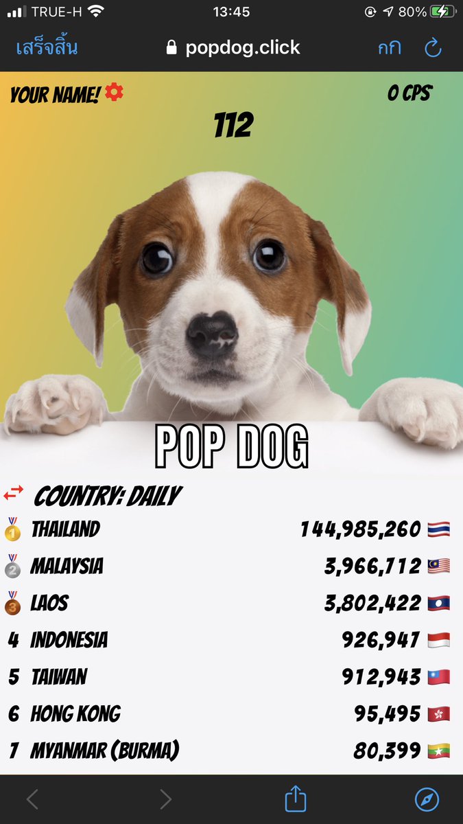 ax_axaxd's tweet photo. ถามจริงขนาดนี้ใครจะตามทัน #popcat https://t.co/w27nrfSS4l