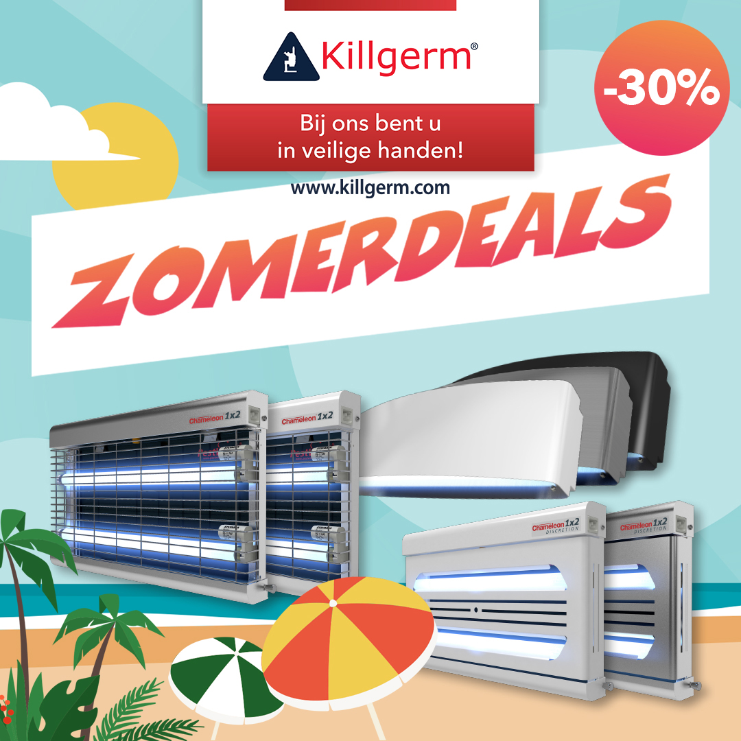 📣PROMO: PESTWEST ZOMERDEALS🤩
Tijdelijk 30% korting op alle Chameleon 1x2 en 1x2 Discretion toestellen en Sirius toestellen
➡️bit.ly/3leKY8X

Promo geldig van 16/08 t/m 27/08.

*Korting op catalogusprijzen 2021 | Niet cumuleerbaar met andere promo's en/of kortingen.