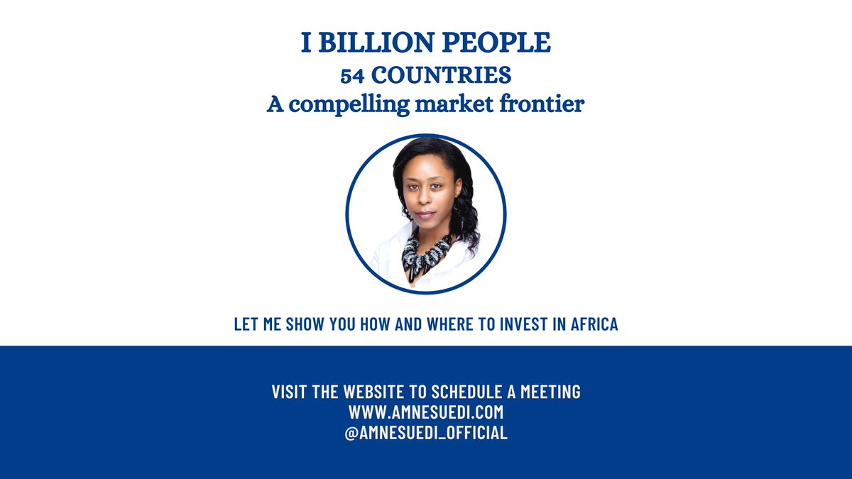 futbolanimasyon's tweet photo. Invest in Africa. Get in touch with me for all the legal help.
#amnesuedi #africa #africainvestment #invest #investinbusiness #businessgram #businesslove #businesslovers #businesstype #newbusiness #legalfirm https://t.co/FAc7zhfctf