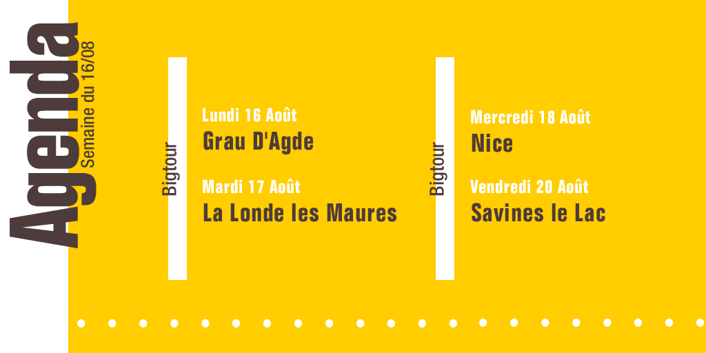 Bpifrance's tweet photo. À vos agendas ! 📆
Retrouvez le programme de nos événements de la semaine. Cette semaine, assistez à différents événements inspirés et inspirants.
Jetez un œil à notre agenda ici 👉 https://t.co/FluzkKer9R https://t.co/mqZ76O8ZZ2
