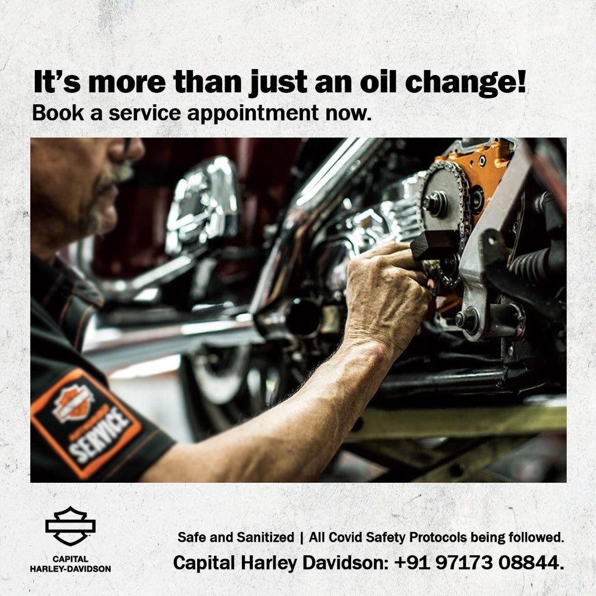 Keep your beloved cruiser in optimum condition for upcoming adventures.

Schedule a service appointment today. +91 97173 08844

#harleydavidson #harleydavidsonindia #capitalharley #harleyservice #capitalharleydelhi https://t.co/dunnfFbC5f