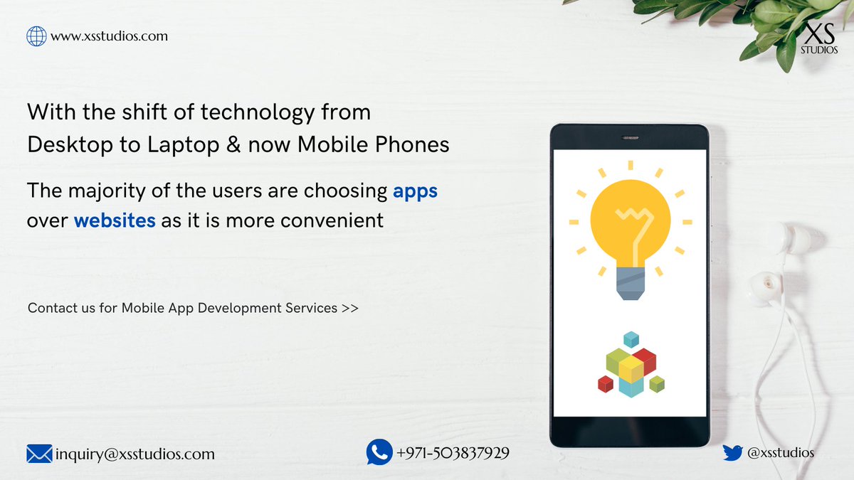 XSstudios's tweet photo. Majority of the users are choosing apps over websites as it is more convenient.

For inquiries, call us on +971-503837929 or visit https://t.co/4BYolaMjXF

#xsstudios #UAE #dubai #mobilefriendly #apps #appdevelopment #webdevelopment #website #android #ios #MobileAppDevelopment https://t.co/l4a7BYYfen