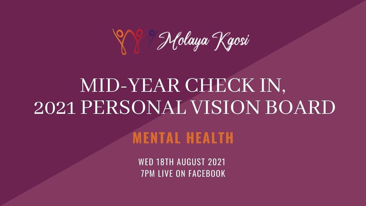 BogoloKenewendo's tweet image. #HappyMonday 1st, Proof of LIFE, Thank God! How are you keeping? 💜

2nd, Join us for @MolayaKgosi #6ds Mid-year check in session with Botho Ramonkga, a licensed Clinical psychologist. #mentalhealth 
#BJK #StrongerTogether 
Link- fb.me/e/Y2yJIzrd