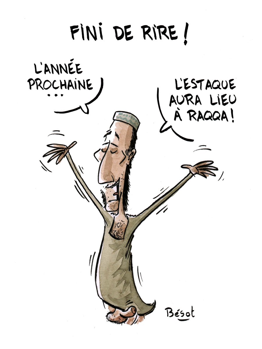 Besot_Dessins's tweet photo. Finalement, ça sera peut-être à Kaboul...

Pour le Festival international du dessin de presse et de la caricature de l'Estaque (du 8 au 15 septembre prochain), il fallait faire un dessin sur le thème "Fini de rire".

#satire #dessindepresse #Fidep https://t.co/bGKF8rUKes