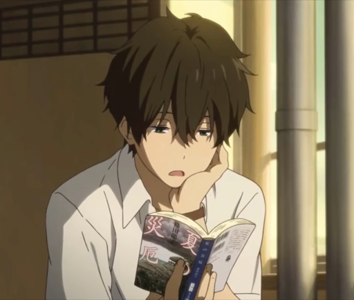 post an anime character reading a book  Anime Answers  Fanpop