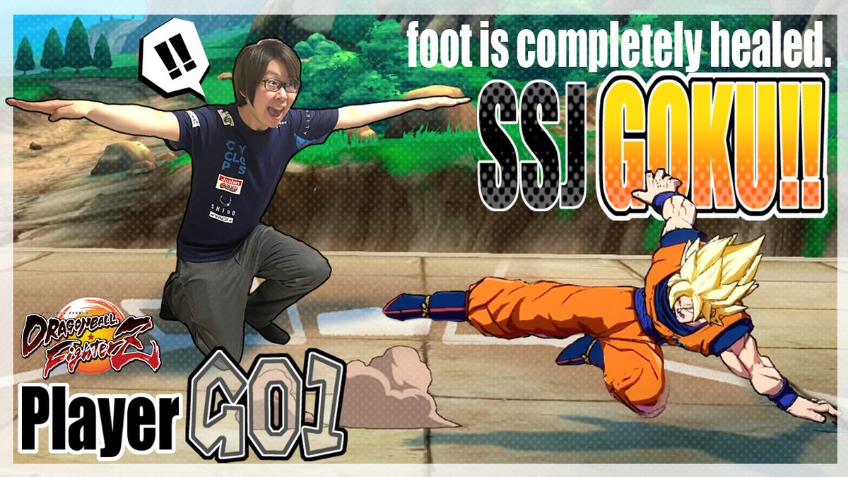 Youtube updated.
With the new patch added to DBFZ, I will resume uploading videos of all characters.
Please support to my channel!
youtube更新しました！
全キャラシリーズやってくぞー！

【DBFZ】SSJ GOKU resurrection leg 【Player GO1】 youtu.be/AvVJPYyL0Xk <a href="/YouTube/">YouTube</a>より