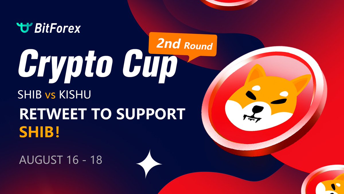bitforexcom's tweet image. 👉Match 5: Shib vs Kishu
If you support Shib retweet this post! Remember that you can also vote for the token here: bitforex.com/en/cryptoCup/d…

@Shibtoken #SHIB #cryptocup #cryptogiveaway