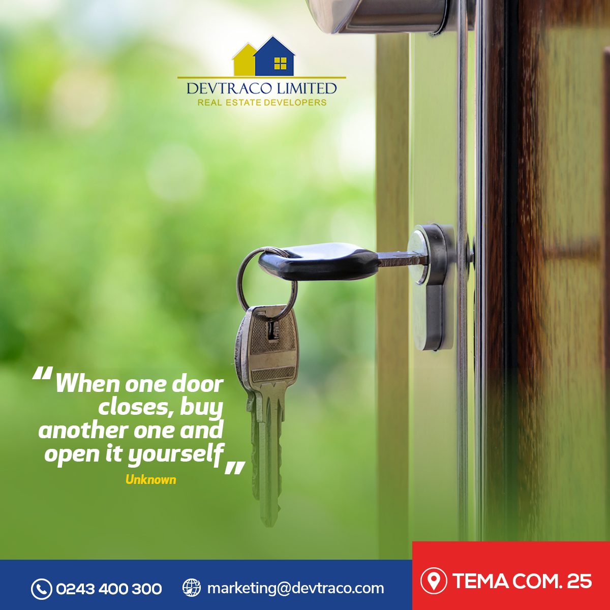 DevtracoLimited's tweet image. The best feeling ever. 
#RealEstate #DevtracoLimited #DevtracoCourts #GhanaRealEstate