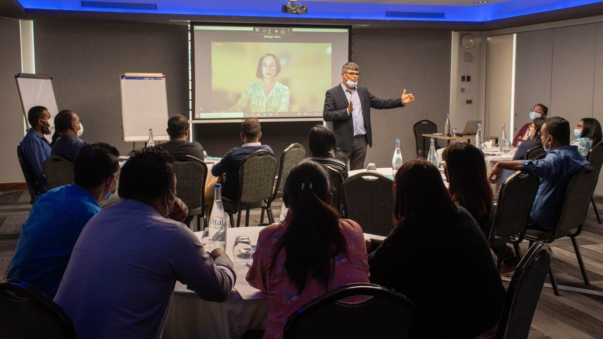 UNDPMauritius's tweet photo. Today, @UNDPMauritius organised a training session on the Laboratory Information Management System, for use in flu clinics &amp; regional hospitals.

This event is part of @UNDP's inclusive &amp; multi-sectoral response to #COVID19 in Mauritius🇲🇺

#DigitalTransformation #BuildBackBetter https://t.co/g6Gla1qEt6
