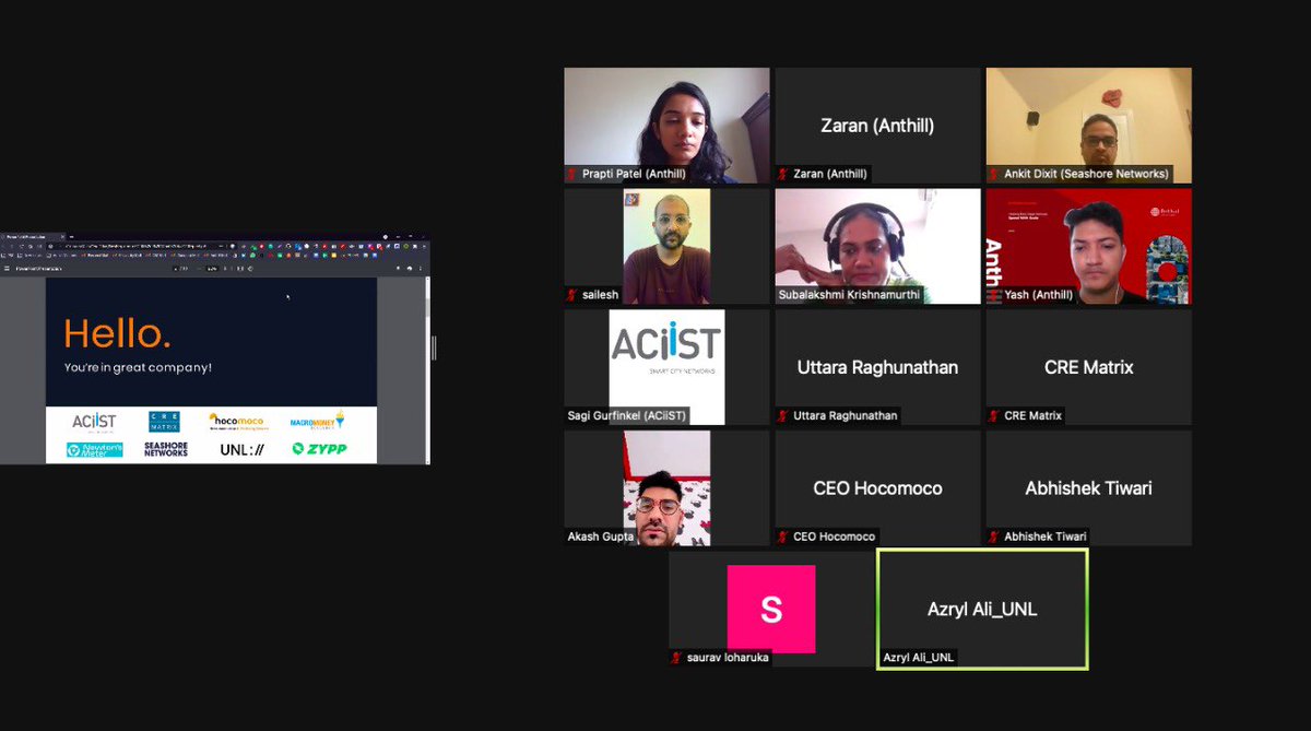 svnsailesh's tweet photo. Indus X cohort is LIVE! Let’s make cities inclusive, safe, resilient and sustainable! https://t.co/fDbhzvzGbz